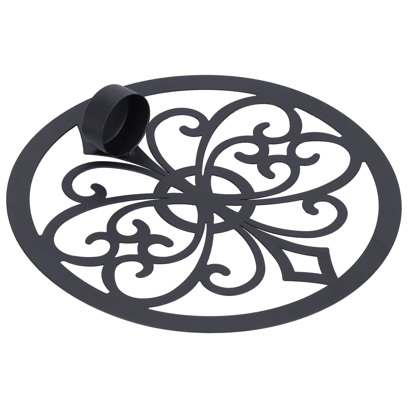 Wall Hanging Candle Holders Black European Retro Prevent Dripping Baroque Wall Candlestick