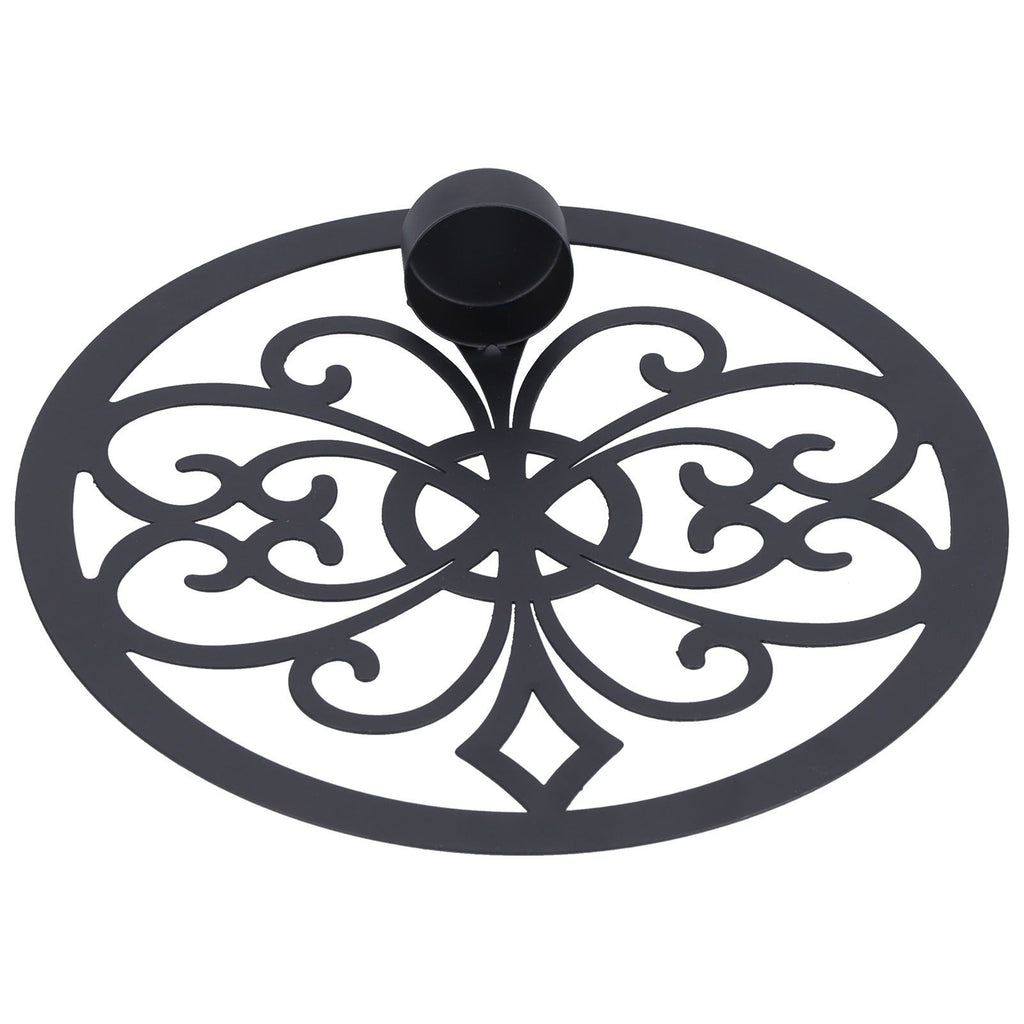 Wall Hanging Candle Holders Black European Retro Prevent Dripping Baroque Wall Candlestick