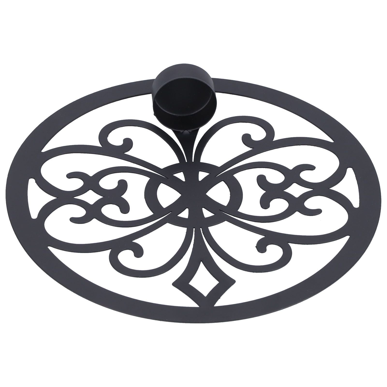 Wall Hanging Candle Holders Black European Retro Prevent Dripping Baroque Wall Candlestick