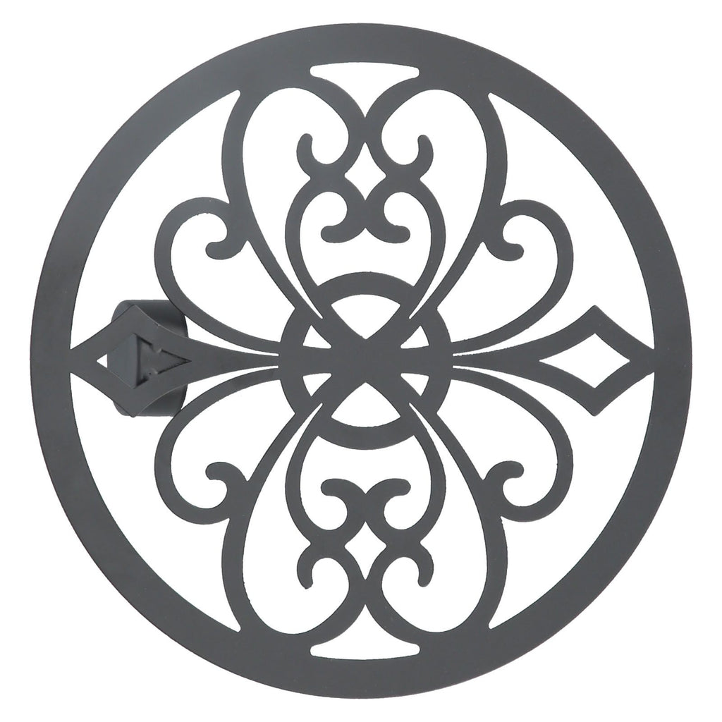 Wall Hanging Candle Holders Black European Retro Prevent Dripping Baroque Wall Candlestick