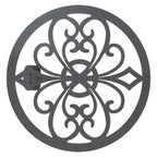 Wall Hanging Candle Holders Black European Retro Prevent Dripping Baroque Wall Candlestick
