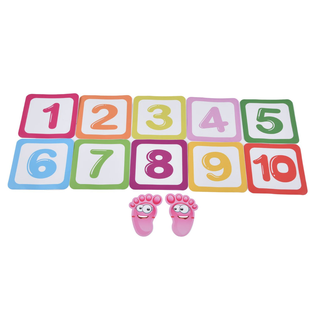 Game Floor Sticker Classic Number Environmental Protection PVC Waterproof Number Game Sticker