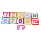 Game Floor Sticker Classic Number Environmental Protection PVC Waterproof Number Game Sticker