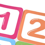 Game Floor Sticker Classic Number Environmental Protection PVC Waterproof Number Game Sticker