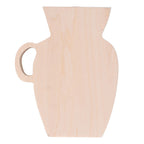Wood Vase Simple Vintage Style Natural Pinewood Durable Sturdy Odorless Unpainted Wooden Flower Vase