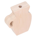 Wood Vase Simple Vintage Style Natural Pinewood Durable Sturdy Odorless Unpainted Wooden Flower Vase