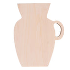 Wood Vase Simple Vintage Style Natural Pinewood Durable Sturdy Odorless Unpainted Wooden Flower Vase