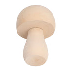 40pcs Unfinished Wooden Mushroom Unpainted Natural Wood Mushroom Decoration for DIY Decoration
