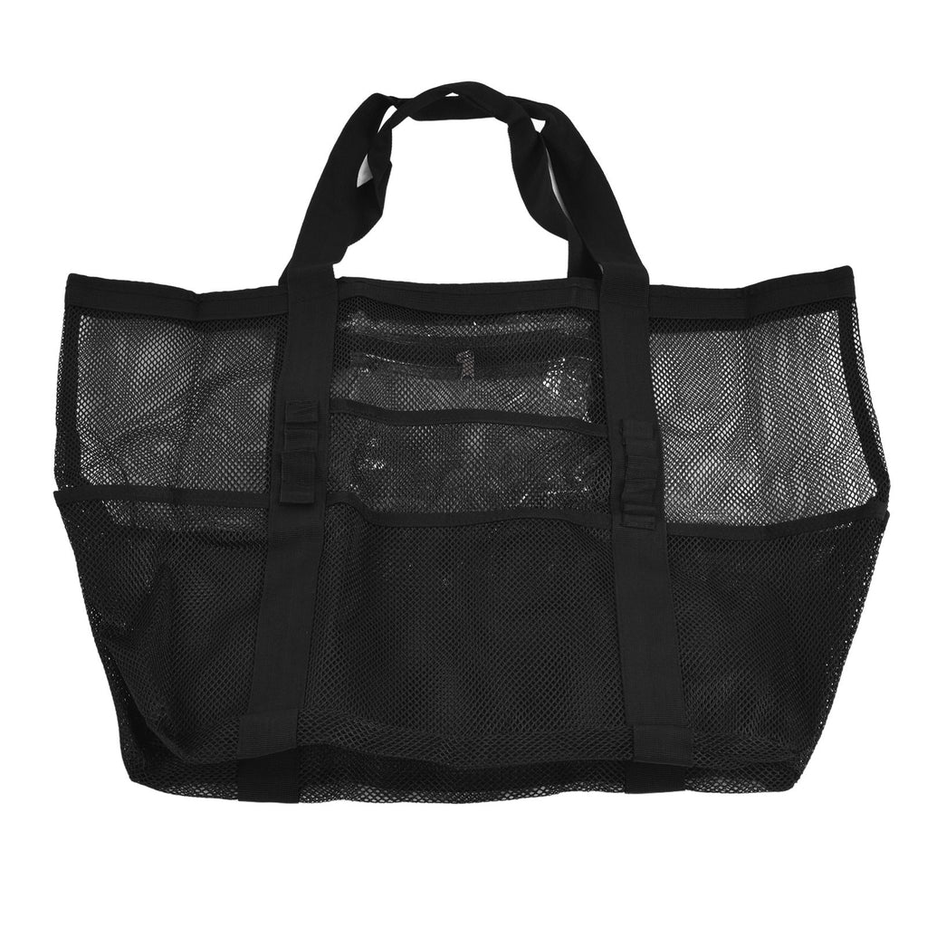 Beach Bags Mesh Oxford Cloth Oversized Storage Tote Bags for Beach Picnic Barbecue Camping