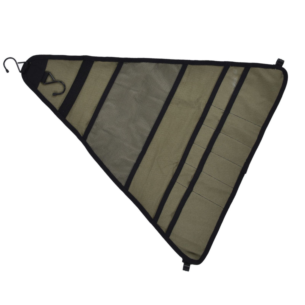 Outdoor Tableware Storage Bag Foldable Oxford Flatware Organizer Hanging Bag for Barbecue Picnic