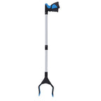 Trash Grabber Aluminum Alloy ABS Material Folding Design Lightweight Portable Blue Black Labor Saving Picker