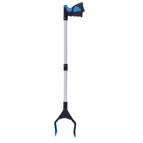 Trash Grabber Aluminum Alloy ABS Material Folding Design Lightweight Portable Blue Black Labor Saving Picker