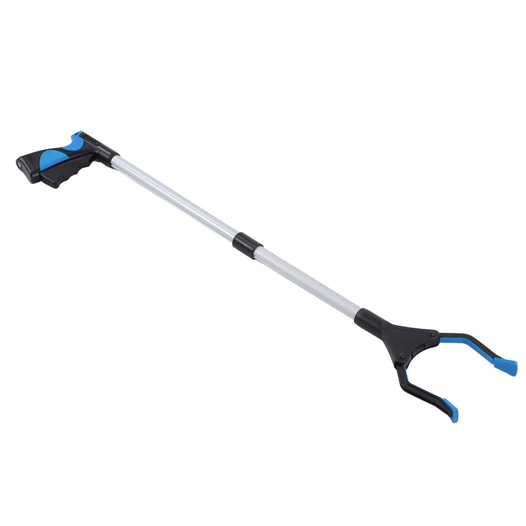 Trash Grabber Aluminum Alloy ABS Material Folding Design Lightweight Portable Blue Black Labor Saving Picker