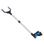 Trash Grabber Aluminum Alloy ABS Material Folding Design Lightweight Portable Blue Black Labor Saving Picker