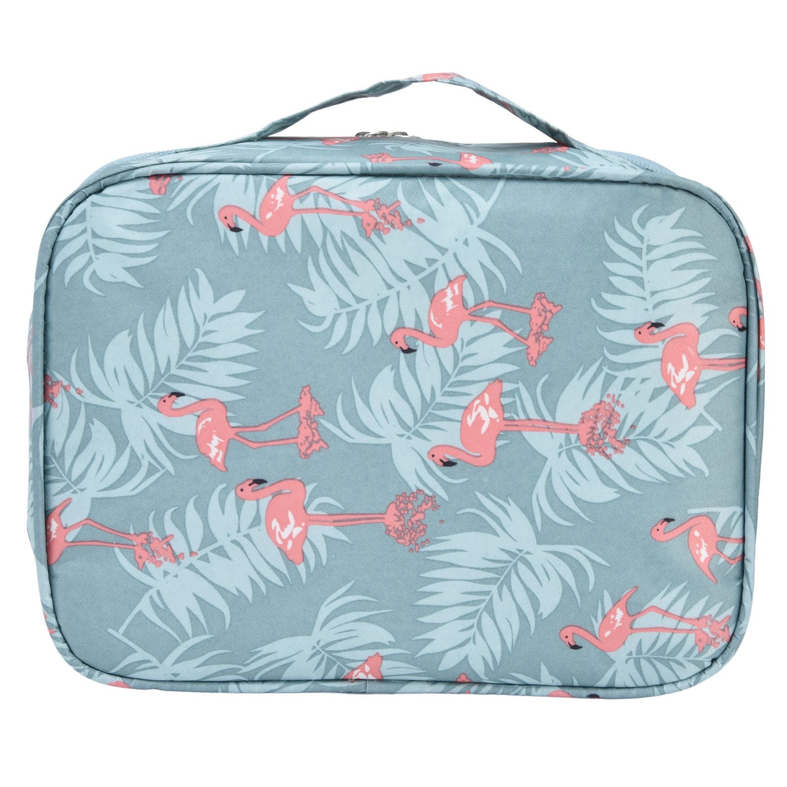 Toiletry Bag Durable Waterproof Nylon Portable Multifunctional Fashionable Design Large Capacity Travel Toiletry BagFlamingo