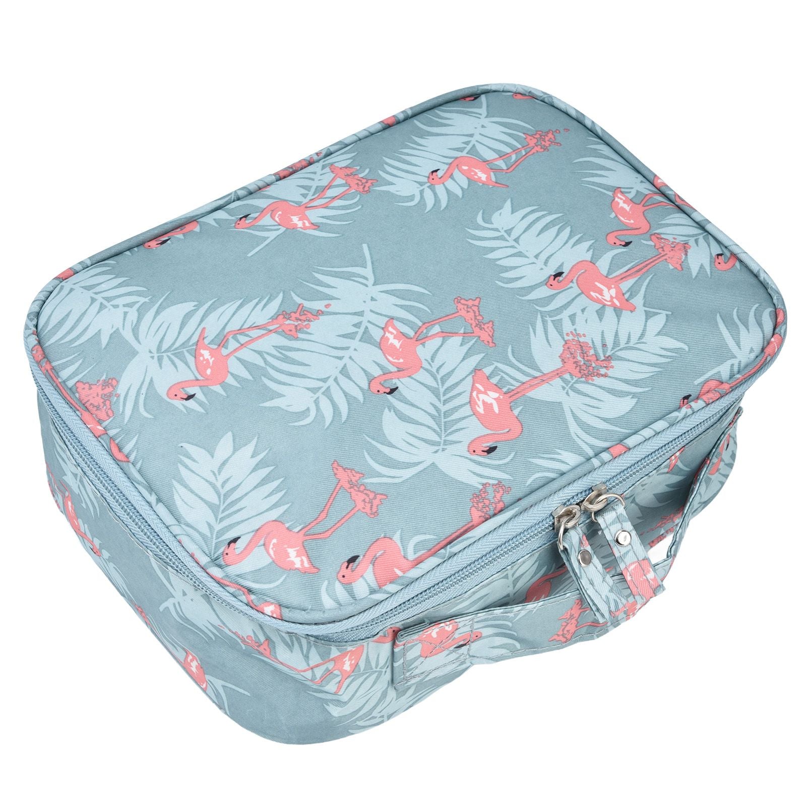Toiletry Bag Durable Waterproof Nylon Portable Multifunctional Fashionable Design Large Capacity Travel Toiletry BagFlamingo