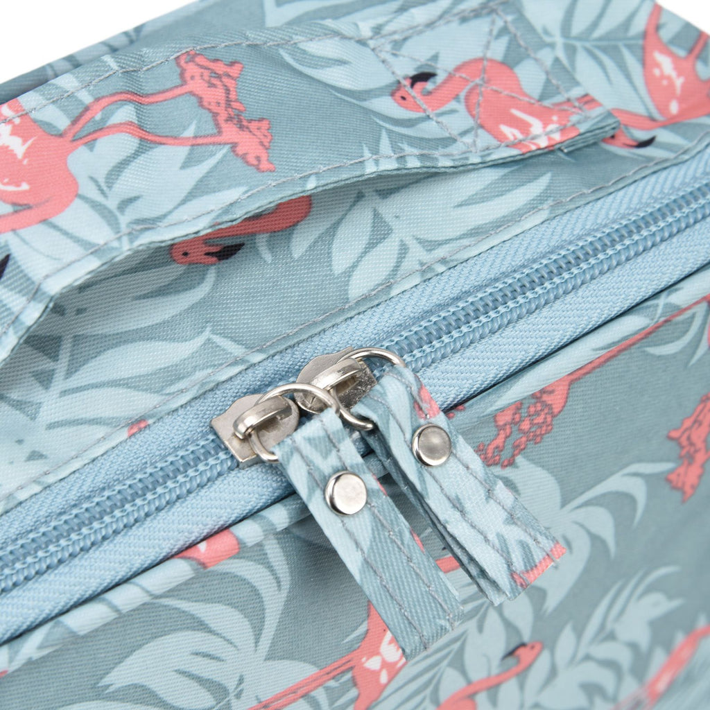 Toiletry Bag Durable Waterproof Nylon Portable Multifunctional Fashionable Design Large Capacity Travel Toiletry BagFlamingo
