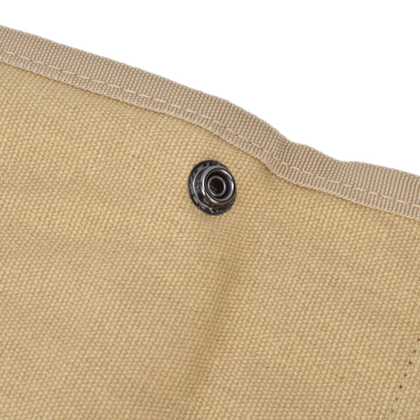 Camping Chair Armrest Storage Bag Large Capacity Multiple Pockets Portable Chair Hanging Storage Bag for Outdoor BeachKhaki