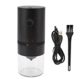 Electric Coffee Grinder USB Charging Black Simple Operation Coffee Bean Grinder for Home Camping Travel 3.7V 13W