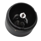 Electric Coffee Grinder USB Charging Black Simple Operation Coffee Bean Grinder for Home Camping Travel 3.7V 13W