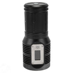 Strong Light Flashlight Digital Display Rainproof Rechargeable Flashlight for Camping Emergency Lighting Work
