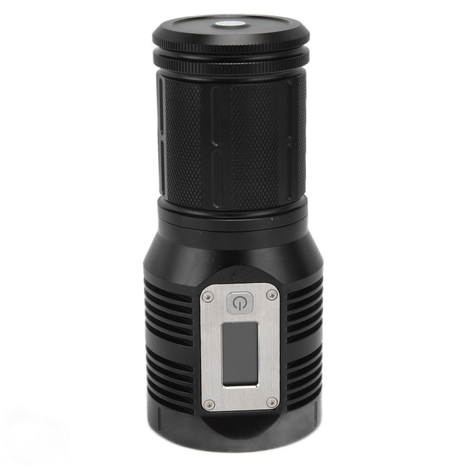 Strong Light Flashlight Digital Display Rainproof Rechargeable Flashlight for Camping Emergency Lighting Work