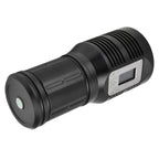 Strong Light Flashlight Digital Display Rainproof Rechargeable Flashlight for Camping Emergency Lighting Work