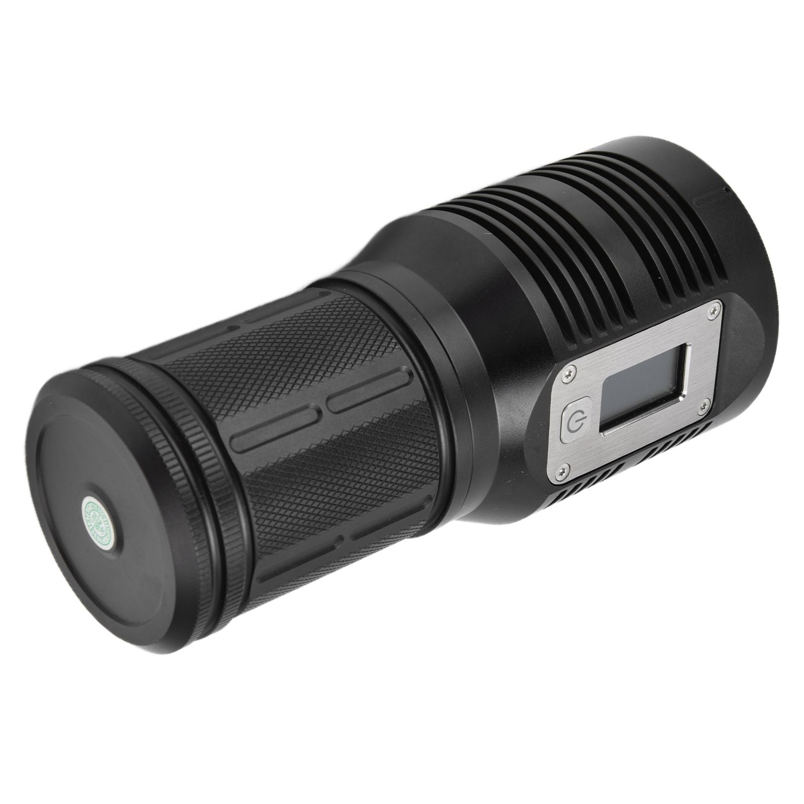 Strong Light Flashlight Digital Display Rainproof Rechargeable Flashlight for Camping Emergency Lighting Work