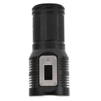 Strong Light Flashlight Digital Display Rainproof Rechargeable Flashlight for Camping Emergency Lighting Work