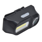 LED Headlamp USB Rechargeable Mini Adjustable Head Flashlight for Camping Hiking Outdoor