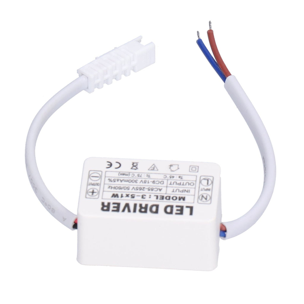 LED Driver 300mA 9‑18VDC Small Size Easy Installation Good Heat Dissipation LED Transformer for Home