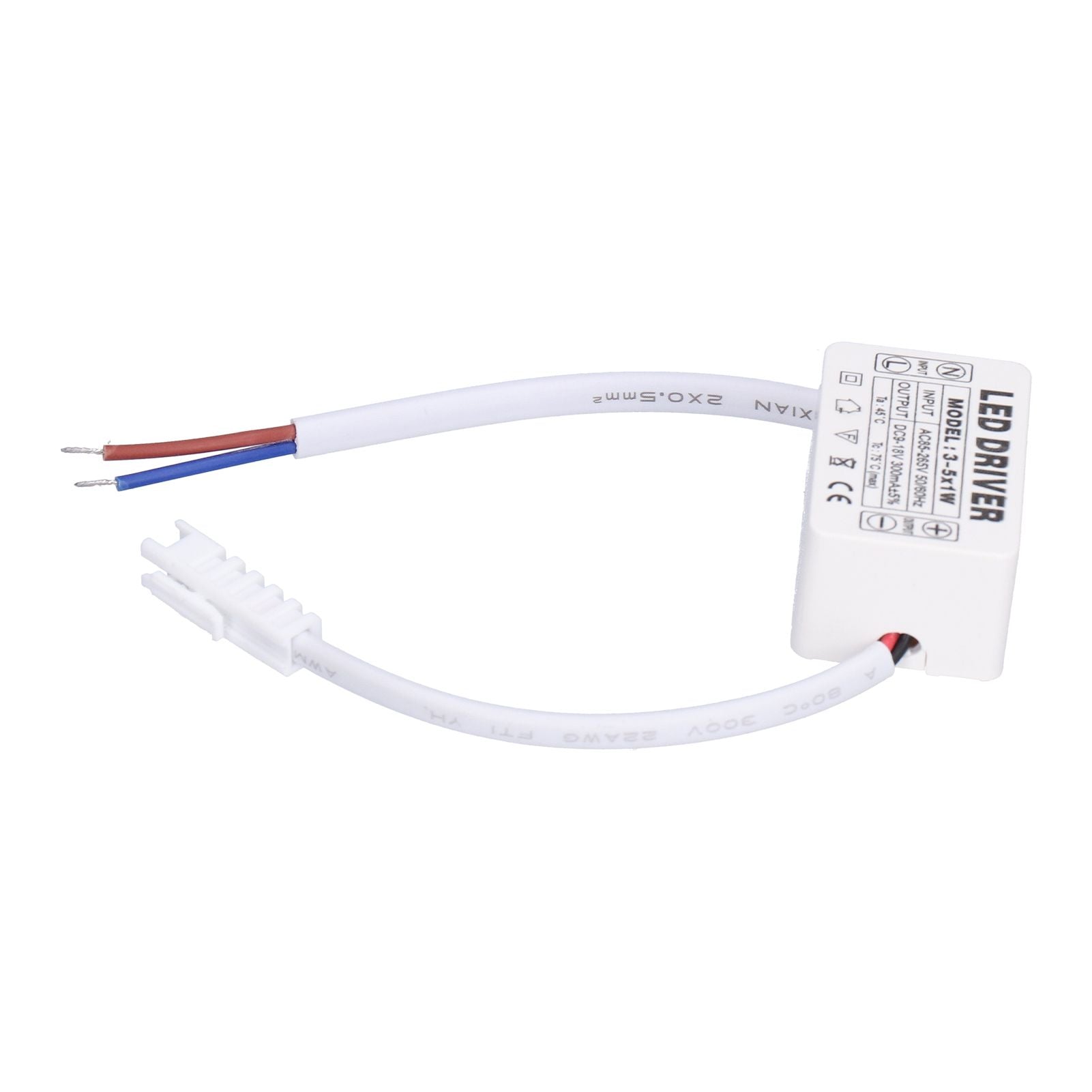 LED Driver 300mA 9‑18VDC Small Size Easy Installation Good Heat Dissipation LED Transformer for Home