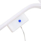 LED Neon Light Ice Cream Waterproof Battery USB Powered Hangable Decorative Remote Control Neon Sign for Home Party(Blue Pink )