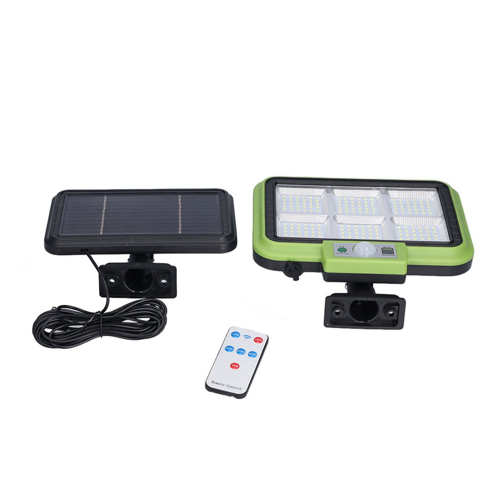 Solar Light Rotatable Panels Rechargeable Battery Motion Sensor Function Waterproof Lighting Device for Yards