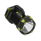 Handheld Flashlight 8 Gears Modes Adjustable Waterproof Rechargeable LED Flashlight with USB Cable for Outdoor Home
