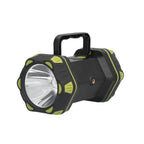 Handheld Flashlight 8 Gears Modes Adjustable Waterproof Rechargeable LED Flashlight with USB Cable for Outdoor Home