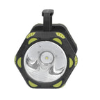 Handheld Flashlight 8 Gears Modes Adjustable Waterproof Rechargeable LED Flashlight with USB Cable for Outdoor Home