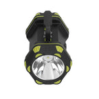 Handheld Flashlight 8 Gears Modes Adjustable Waterproof Rechargeable LED Flashlight with USB Cable for Outdoor Home