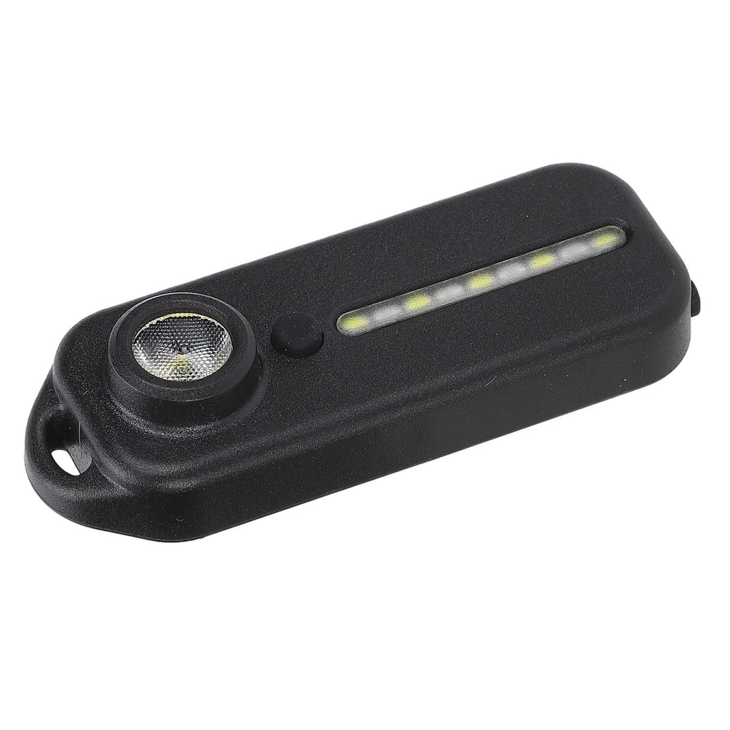 LED Warning Shoulder Light IPX3 USB Charging Bicycle Tail Lamp with 5 Light Modes Night Riding Equipment