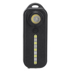 LED Warning Shoulder Light IPX3 USB Charging Bicycle Tail Lamp with 5 Light Modes Night Riding Equipment