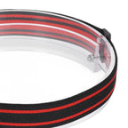 LED Headlight Outdoor COB Induction Headlight USB Charging Head Flashlight for Night RunningRed