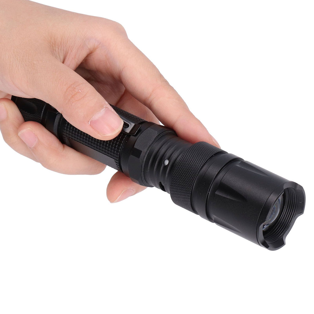 RGBW Flashlight IPX5 Waterproof 4 in 1 4 Colors Lighting 100‑200m Range Multi Function Flashlight for Mountaineering