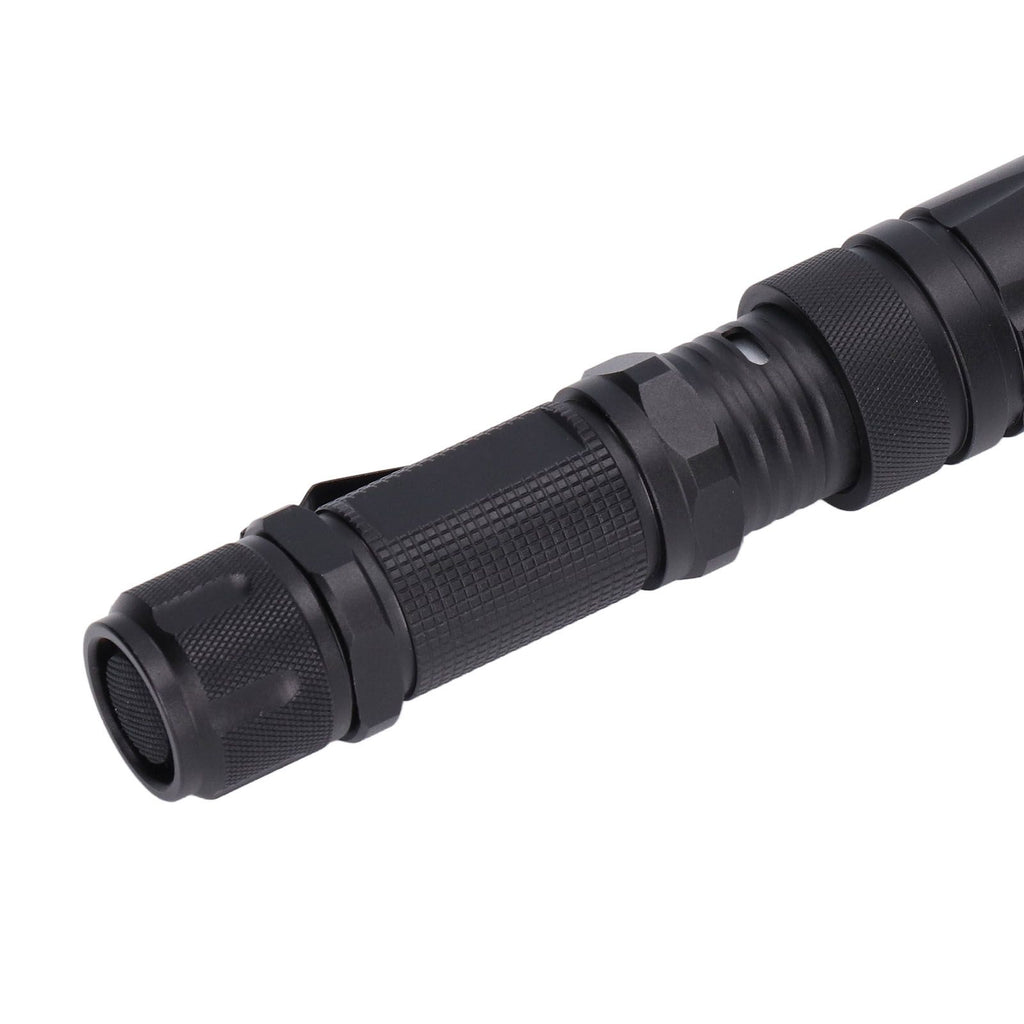 RGBW Flashlight IPX5 Waterproof 4 in 1 4 Colors Lighting 100‑200m Range Multi Function Flashlight for Mountaineering