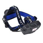4 in 1 RGBW Focus Headlamp Telescopic Zoom USB Rechargeable Super Bright Headlight for Fishing