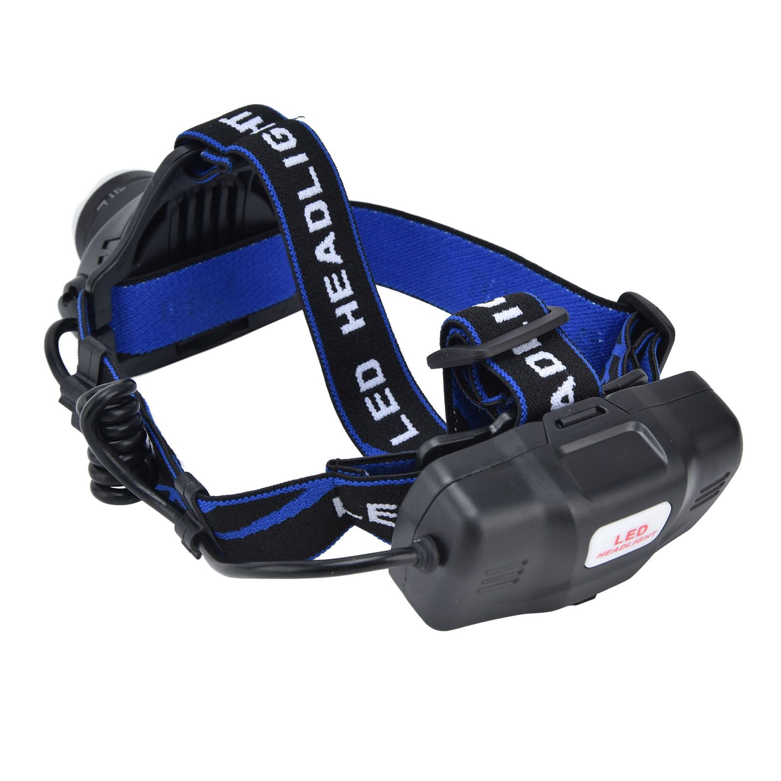 4 in 1 RGBW Focus Headlamp Telescopic Zoom USB Rechargeable Super Bright Headlight for Fishing