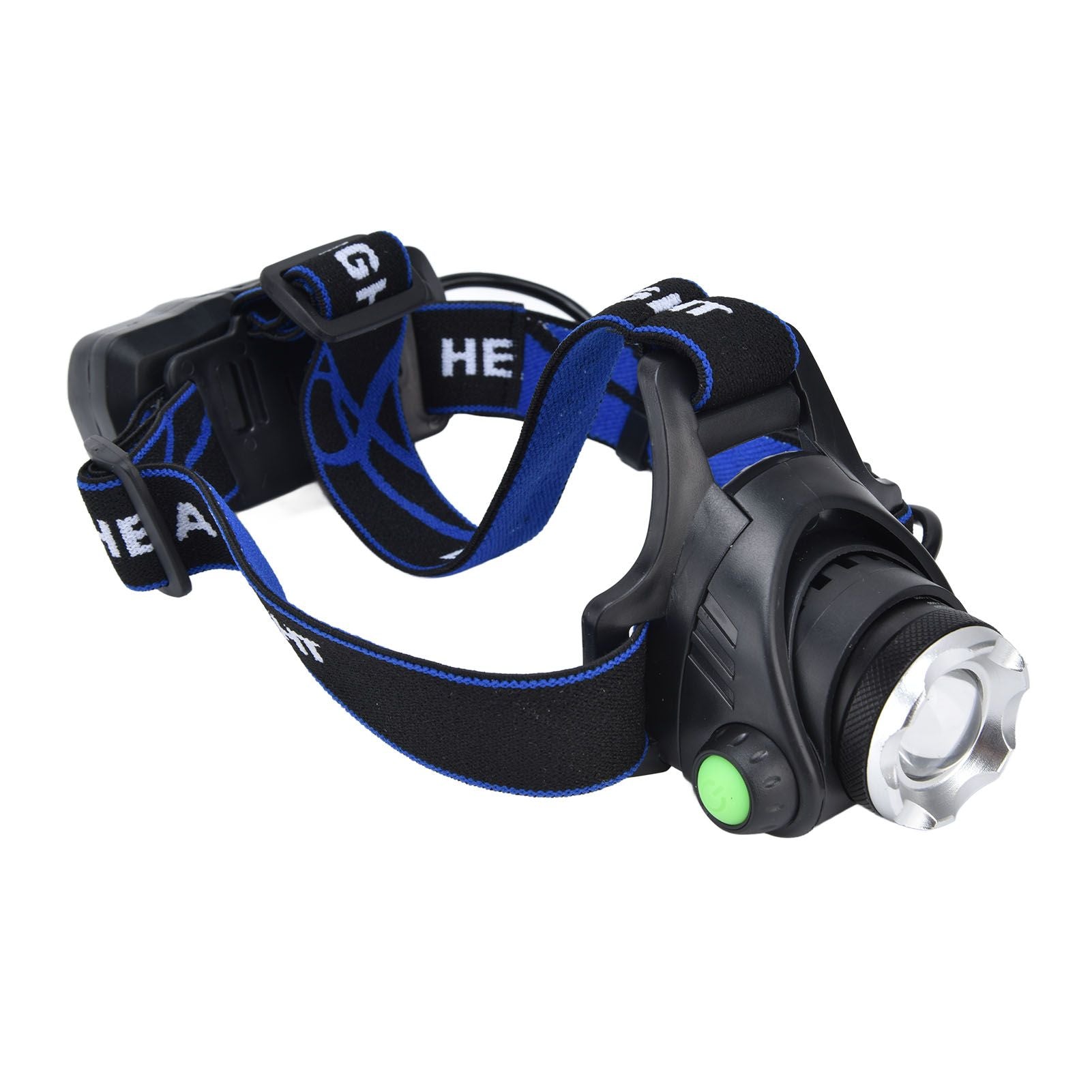 4 in 1 RGBW Focus Headlamp Telescopic Zoom USB Rechargeable Super Bright Headlight for Fishing