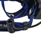 4 in 1 RGBW Focus Headlamp Telescopic Zoom USB Rechargeable Super Bright Headlight for Fishing