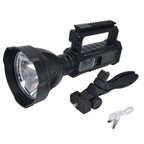 P50 LED Searchlight Smart Power Display Super Bright Handheld Spotlights for Camping Hiking