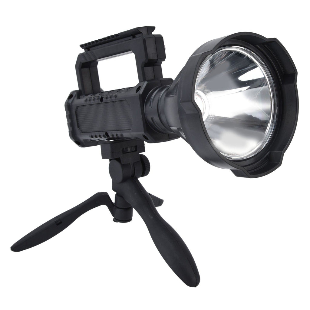 P50 LED Searchlight Smart Power Display Super Bright Handheld Spotlights for Camping Hiking