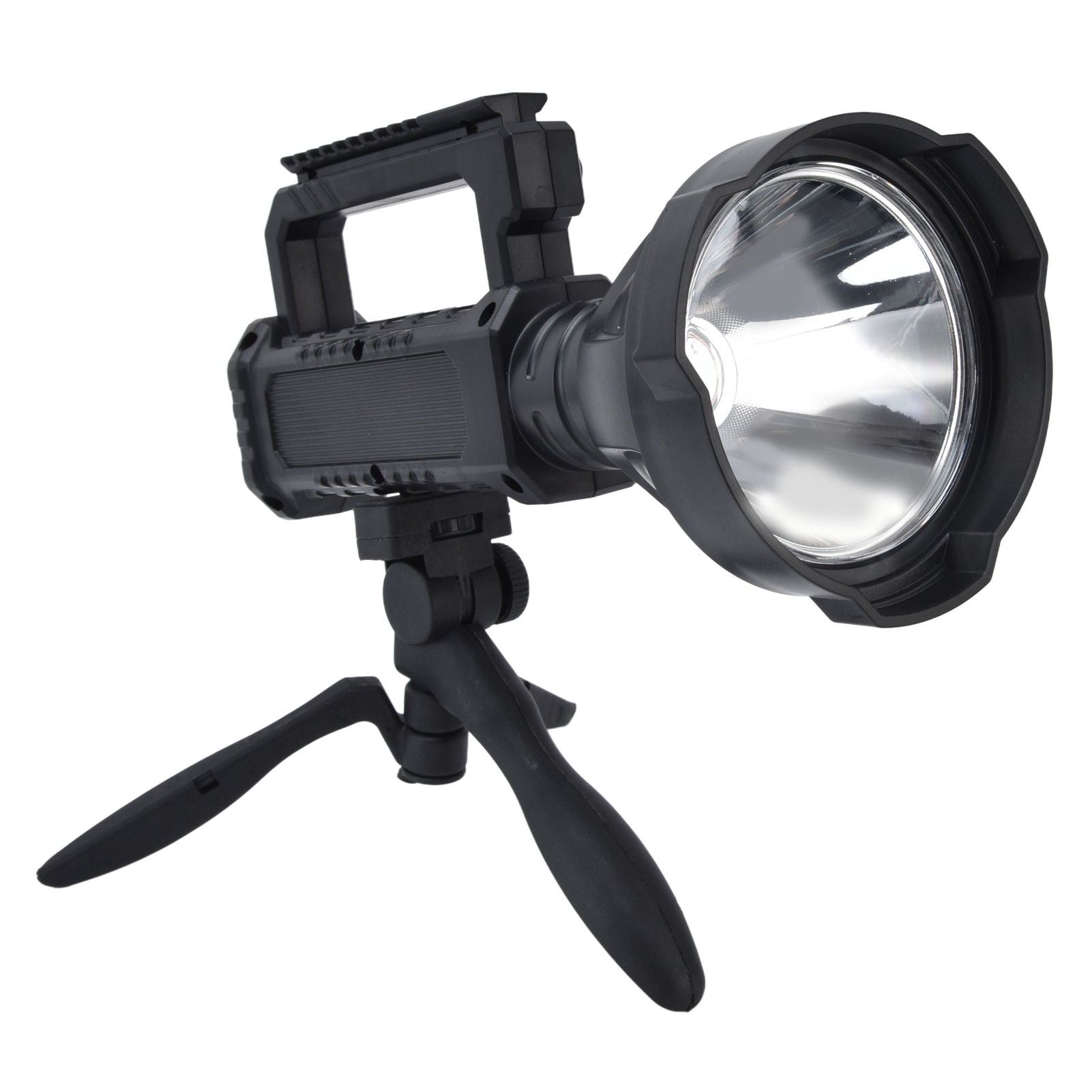 P50 LED Searchlight Smart Power Display Super Bright Handheld Spotlights for Camping Hiking